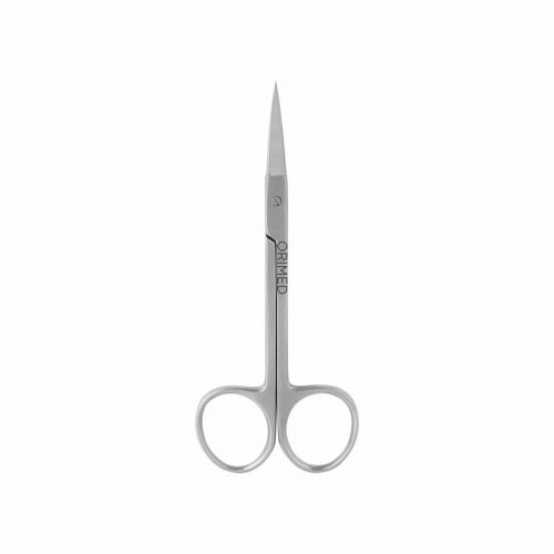 Nożyczki podologiczno- chirurgiczne  IRIS --OSTRE, PROSTE, DŁ. 11.5 CM