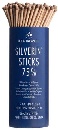 SILVERIN Sticks -pałeczki z azotanem srebra 75 %
