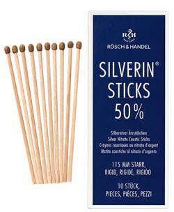 SILVERIN Sticks -pałeczki z azotanem srebra 50 %